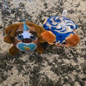 Cookeez Makery Freezy Cakez & Pancake Unicorn Plush Set of 2